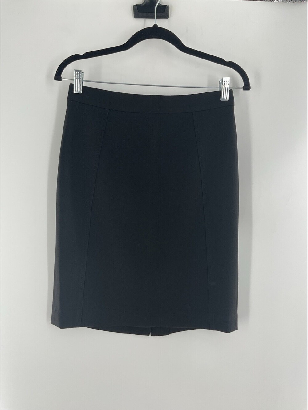 Halogen Women’s Black Pencil Skirt 4p Lined 067
